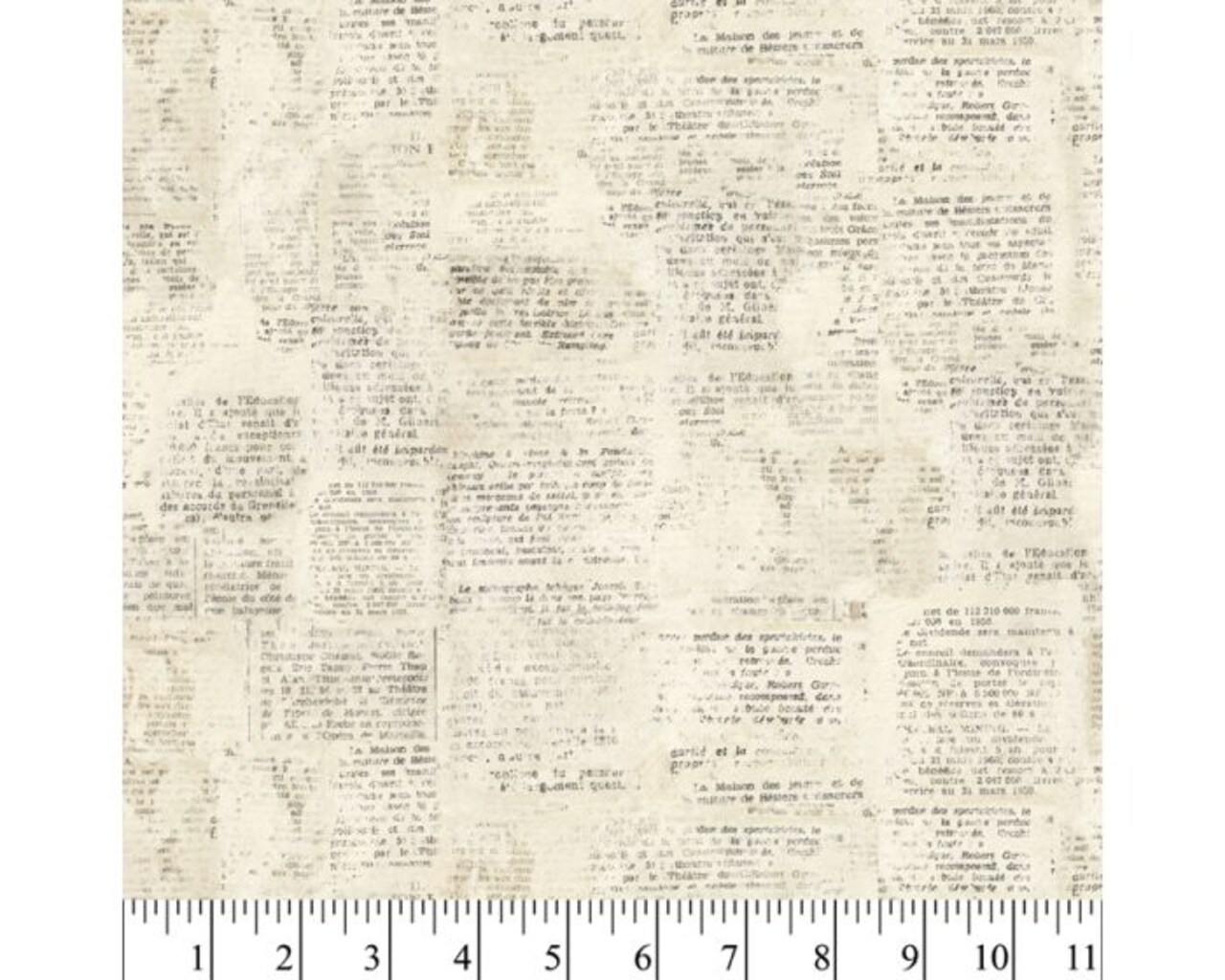 French Love Letters Cotton Fabric | By the Yard | Sewing and Crafting | 44 inches wide